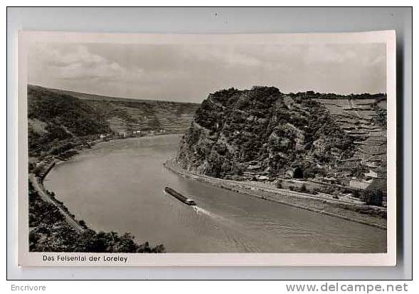 Cpsm Das Felsental Der LORELEY - Oswald Vetter - Loreley