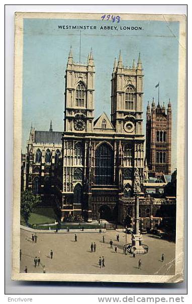 Cpa LONDON  Londres Westminster Abbey -ETW Dennis & Sons - Westminster Abbey
