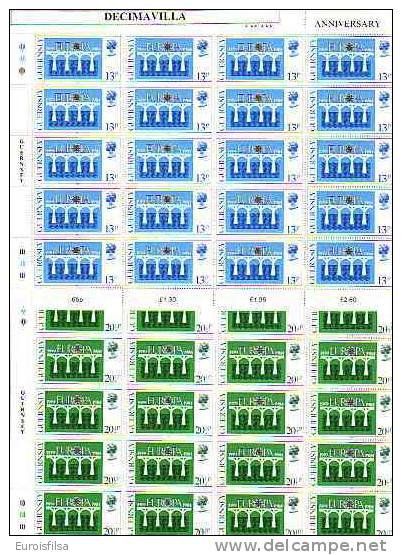 LOTE283, TEMA EUROPA, GUERNSEY 1984, 189 SERIES. - 1984