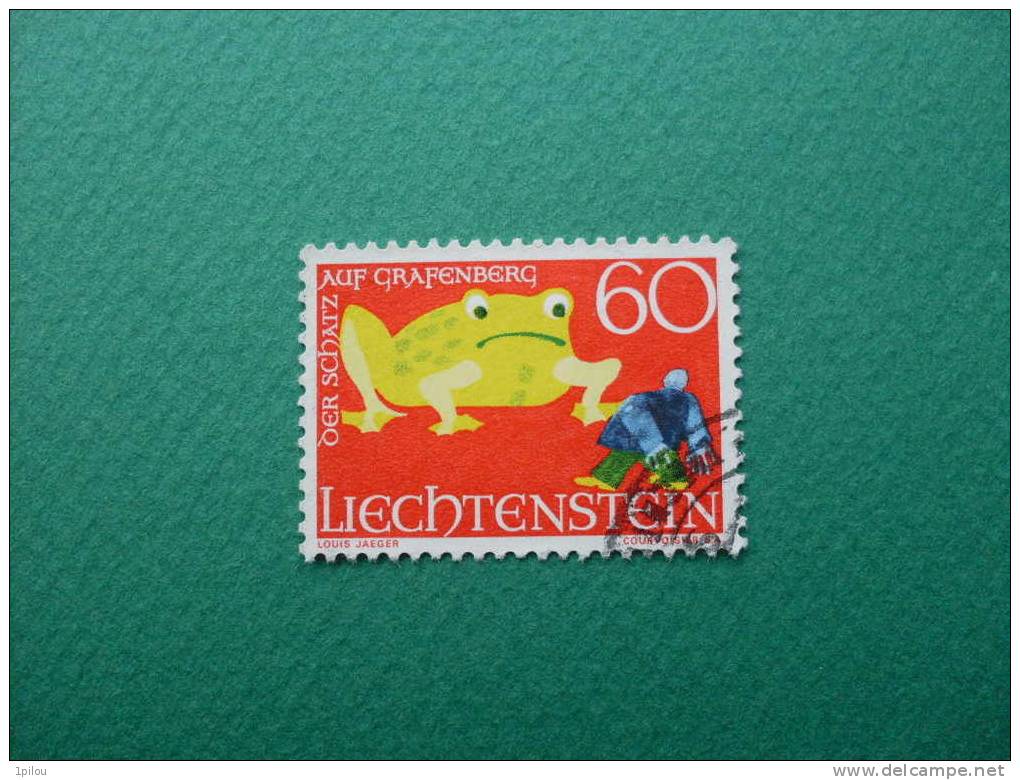 LIECHTENSTEIN. LEGENDE. LE TRESOR DE GRAFENBERG. - Used Stamps