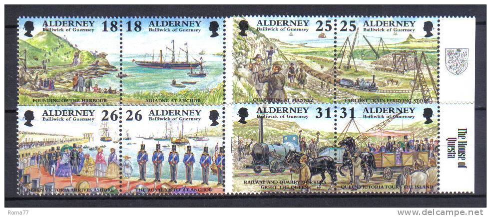 PFZ23 - ALDERNEY ,  Serie N. 108/115  *** - Alderney