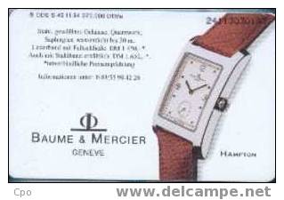 # GERMANY S49_94 Baume & Mercier 12 Ods 11.94   Tres Bon Etat - S-Series: Schalterserie Mit Fremdfirmenreklame