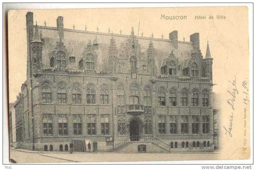 11418 - MOUSCRON - Hôtel De Ville - Mouscron - Moeskroen