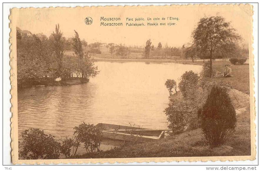 11419 - Mouscron - Parc Public - Un Coin De L' Etang - Mouscron - Moeskroen