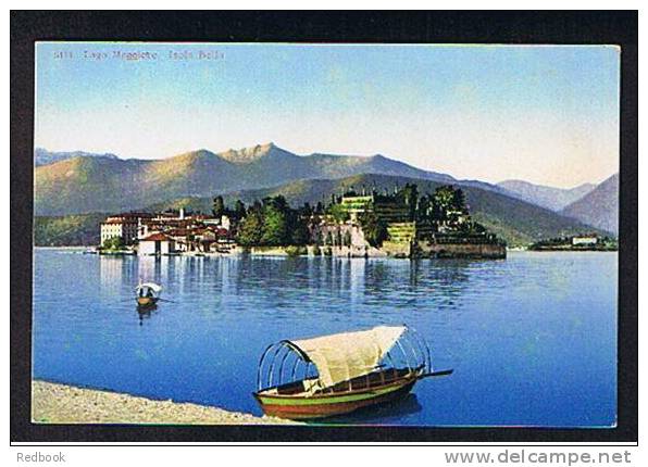 Early Postcard Isola Bella Lago Maggiore Italy - Ref 467 - Other & Unclassified