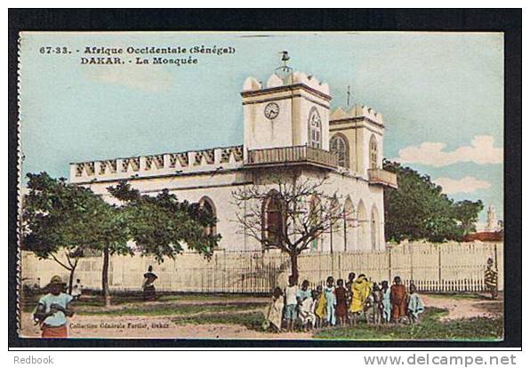 Early Postcard La Mosquee Dakar Senegal - Ex France Colony - Ref 467 - Senegal