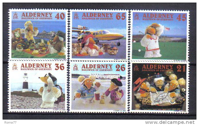 PFZ30 - ALDERNEY ,  Serie N. 152/157   *** - Alderney