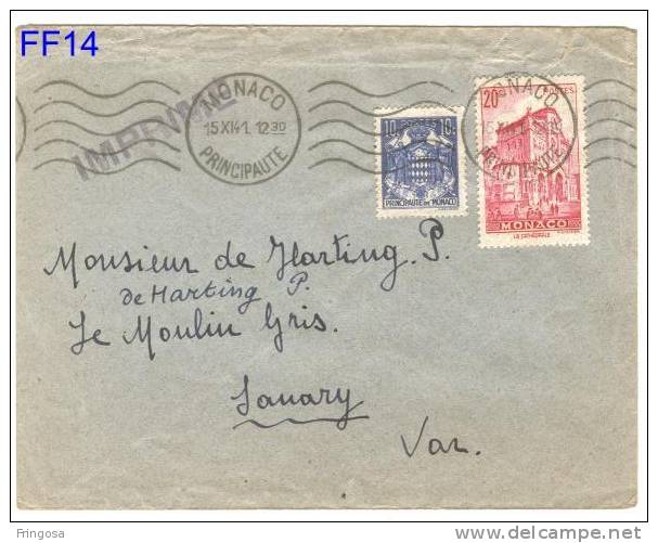 Michel # 147,164 Used To France 1941: Caixa # 3 - Poststempel