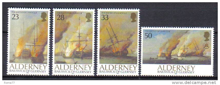 PFZ46 - ALDERNEY 1992,  Serie N. 55/58   *** - Alderney