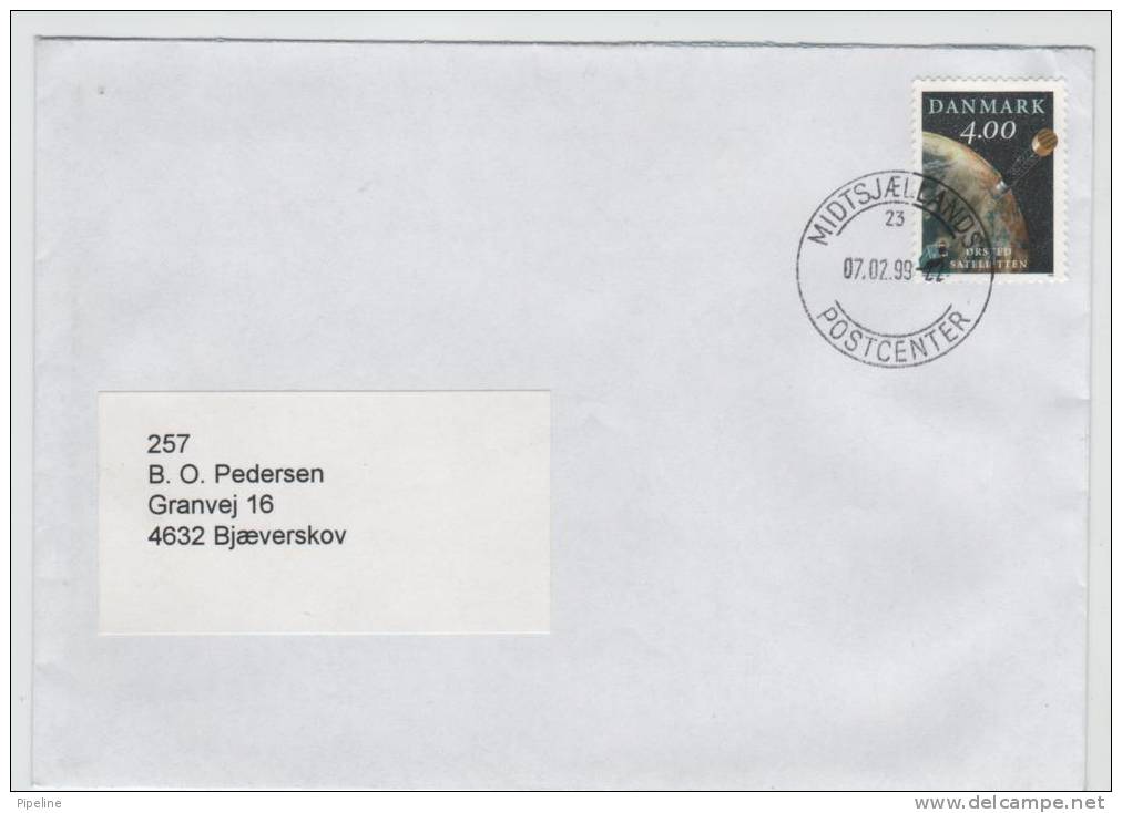 Denmark Cover 7-2-1999 Stamped With ORSTED Sattelite Nice Cancelled - Briefe U. Dokumente