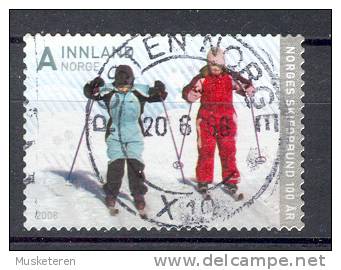 Norway 2008 Mi. 1641  A  INNLAND Norwegian Skiing Association Norwegischer Skiverband Deluxe Cancel POSTEN NORGE X 10 ! - Oblitérés