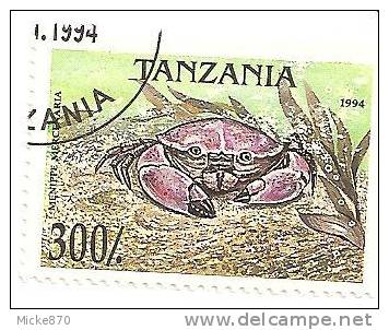 Tanzanie N°1700 Oblitéré Crabe - Crustacés