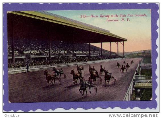 Horse Racing, State Fair Grounds, Syracuse, NY - Syracuse