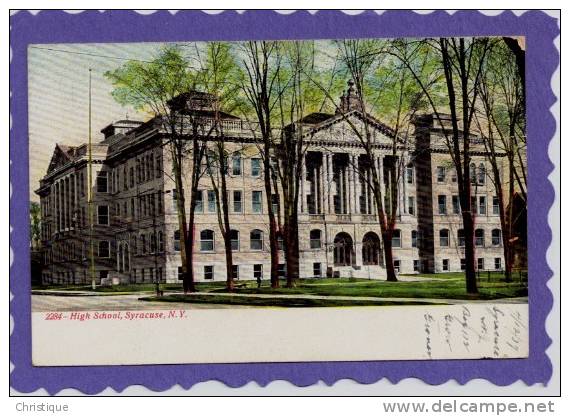 High School, Syracuse, NY 1907 - Syracuse