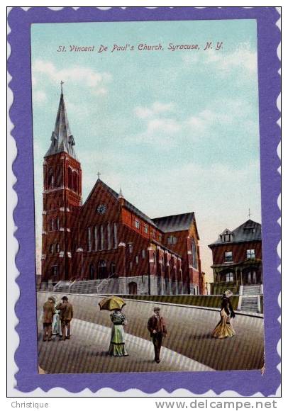 St.Vincent De Paul's Church, Syracuse, NY  1900-10s - Syracuse