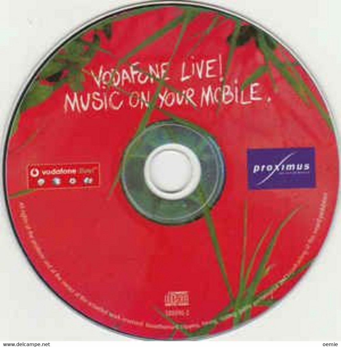 PROXIMUS  SUMMER FESTIVALS 2005  //  FREE   COMPILATION  PROMO  CD 11  TITRES - Rock