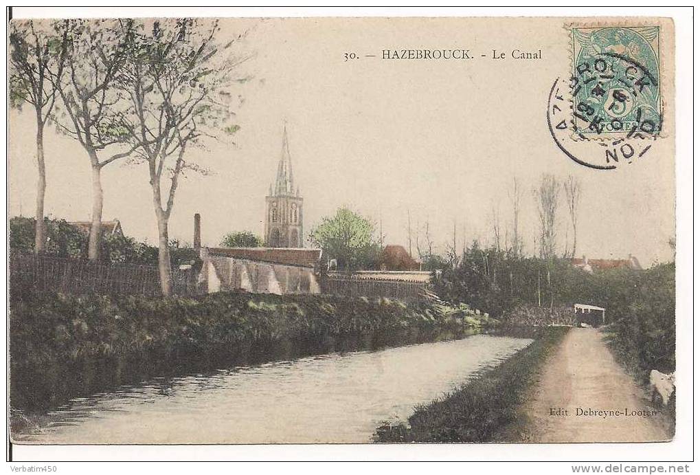 59....HAZEBROUCK..LE CANAL - Hazebrouck