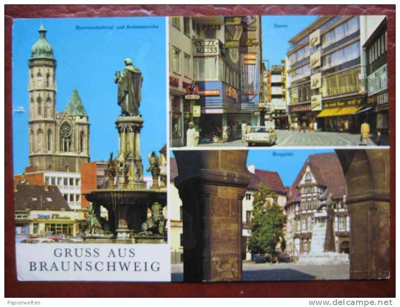 Braunschweig - Mehrbildkarte - Braunschweig