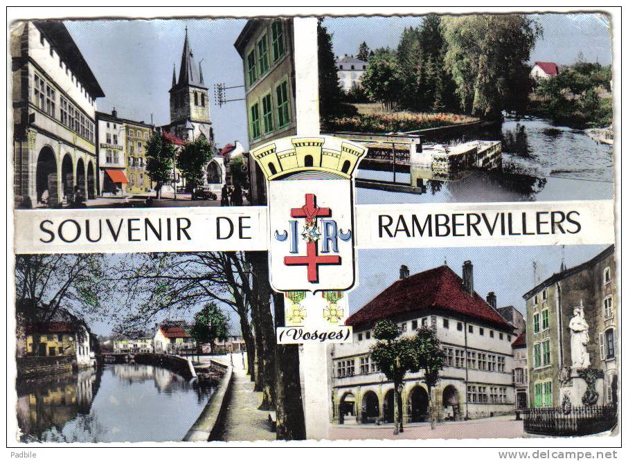 Carte Postale  88. Rambervillers Trés Beau Plan - Rambervillers