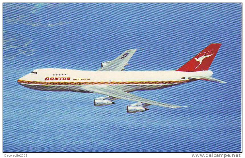 ZS511 Aviation Civile Quatas Airways Australia Boeing 747B Very Nice Card - 1946-....: Moderne