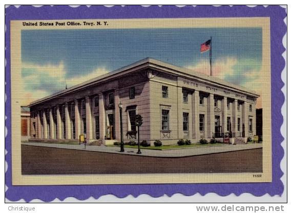 Post Office, Troy, NY 1930s-40s - Other & Unclassified