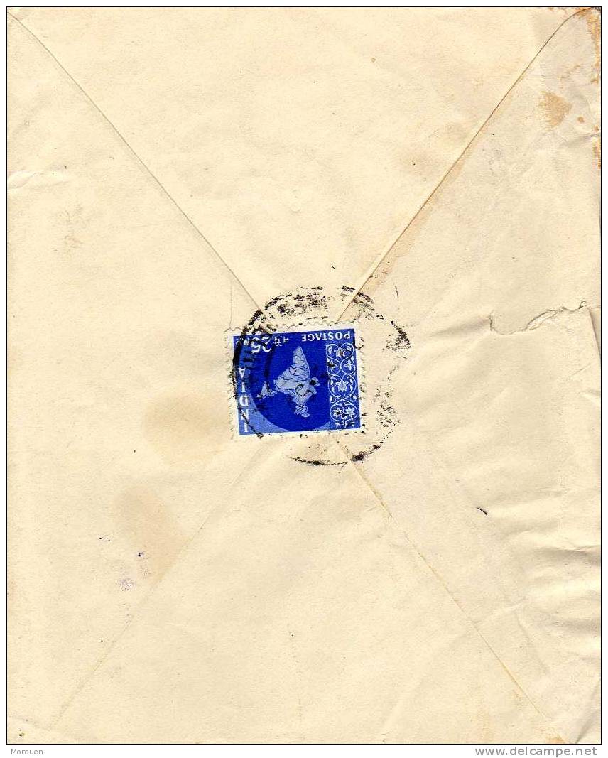 1618. Carta  New Delhi (INDIA Gouvernement Service) 1957. Pro Tuberculose - Usati