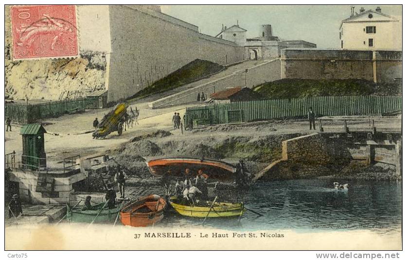 Marseille 13 - Port Pêche - Fortifications - Non Classificati