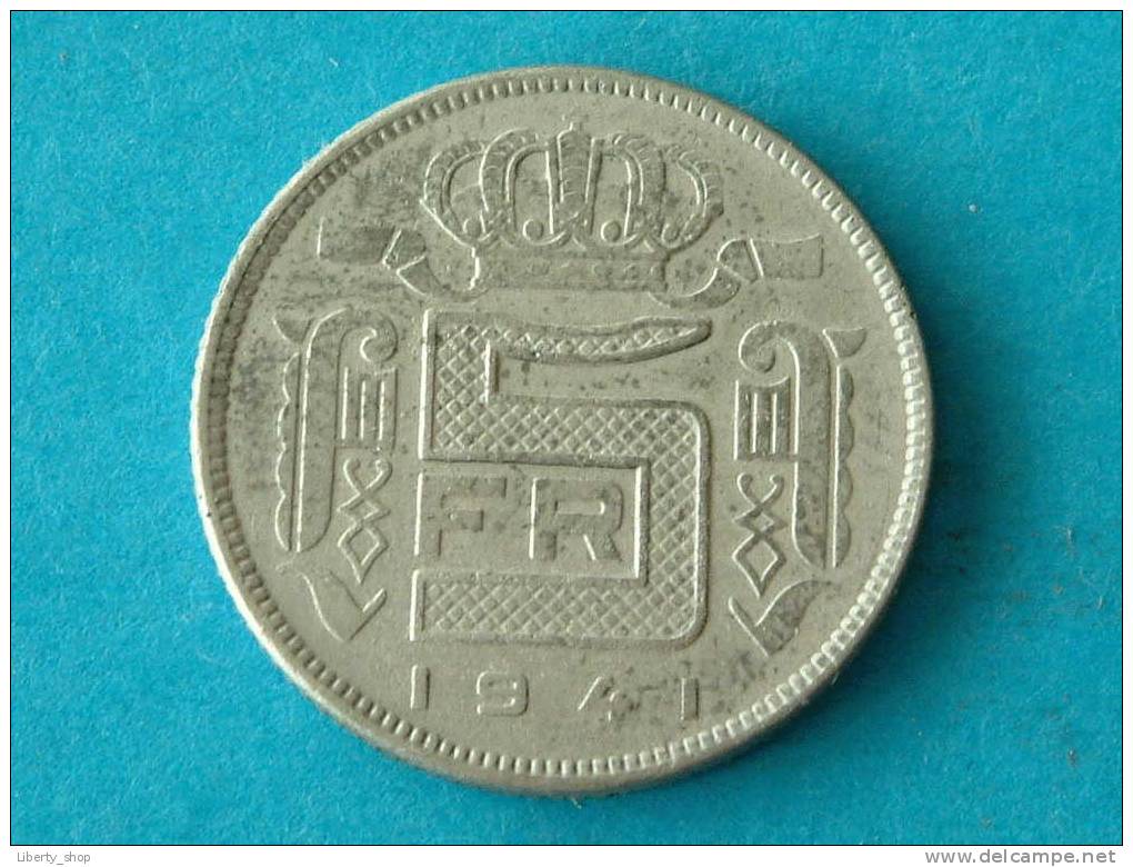 1941 VL ( 471 ) - ( For Grade, Please See Photo ) ! - 5 Francs