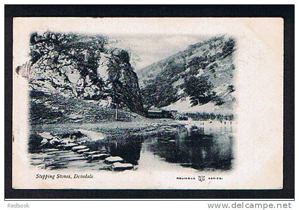 1905 Dovedale Postcard With Mablethorpe Lincolnshire Squared Circle Postmark - Ref 468 - Postmark Collection