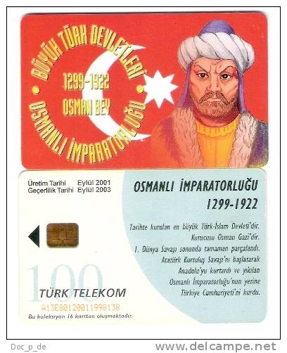 Türkei - Turkey - TR-C15 - Osmanl&#305; &#304;mpararolu&#287;u - Expiry Date: Eylül /2003 - Chip 1 - A13E801200 - Turkije