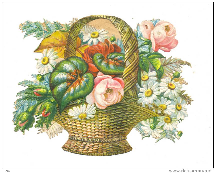 Découpis D'image - Corbeille De Fleurs (rl) - Blumen