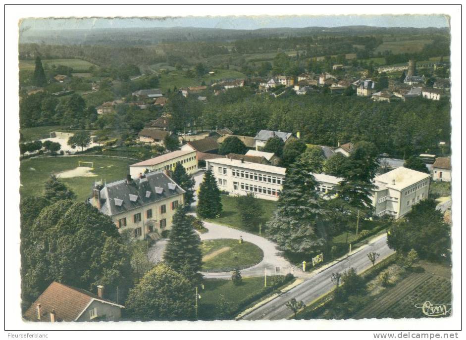 CHALUS (87 - Haute-vienne) - CPSM - Mairie Et Groupe Scolaire - Chalus