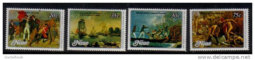 NIUE  Scott #  251-54a**  VF MINT NH LG-674 - Niue