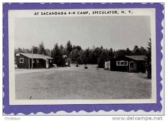 RPPC  At Sacandaga 4-H Camp, Speculator, NY  1950s - Adirondack