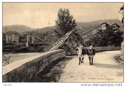 73 YENNE Le Pont Suspendu - Yenne