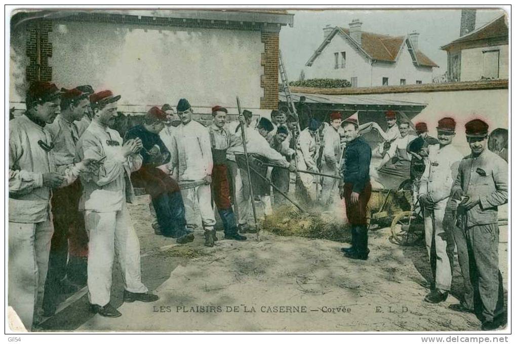 Les Plaisirs De La Caserne , Corvée    - Mo88 - Kasernen