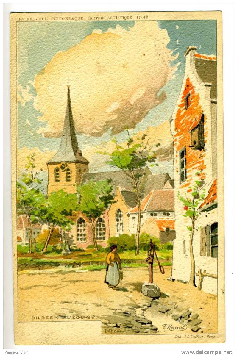 La Belgique Pittoresque - Dilbeek - L'Eglise - Edition Artistique 17 - 48 - Dilbeek
