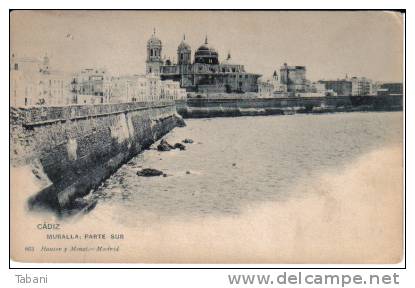 Spain, Cádiz. Old Postcard. - Cádiz