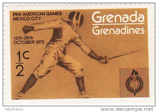 1975 Grenada/Grenadines - Giochi Panamericani A Mexico City - Fencing