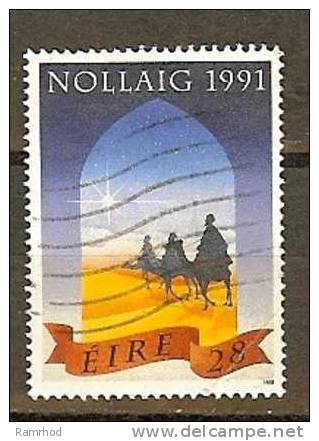 IRELAND 1991 Christmas - 28p Three Kings  FU - Used Stamps