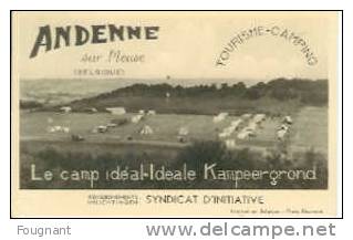 Belgique:ANDENNE(Namur )  :Tourisme-Camping.Le Camp Idéal.Photo Roumont. - Andenne