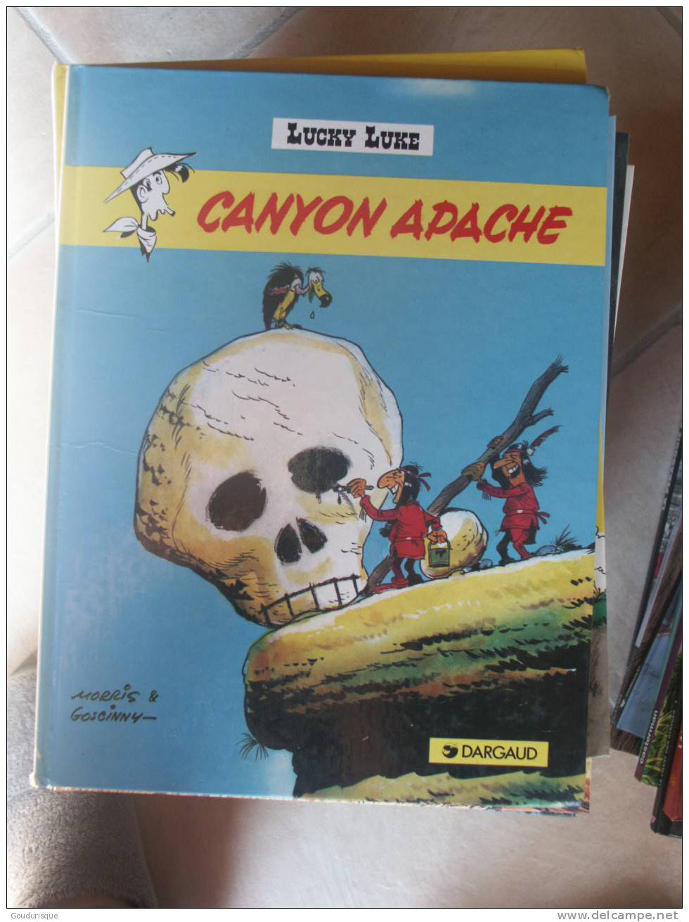 LUCKY LUKE  CANYON APACHE  MORRIS - Lucky Luke