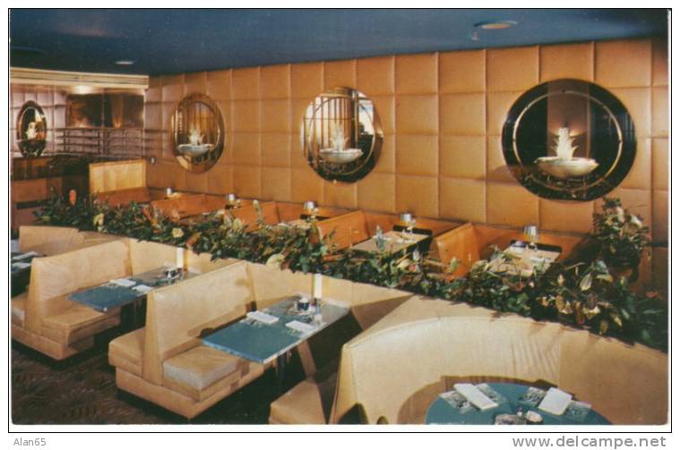 Harrisburg PA, The Harrisburger Pickwick Tavern Restaurant Interior View On C1950s/60s Vintage Postcard - Harrisburg