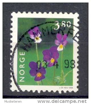 Norway 1998 Mi. 1270  3.80 Kr Einheimische Pflanzen Native Plants Flowers Blumen Steifmütterchen - Oblitérés