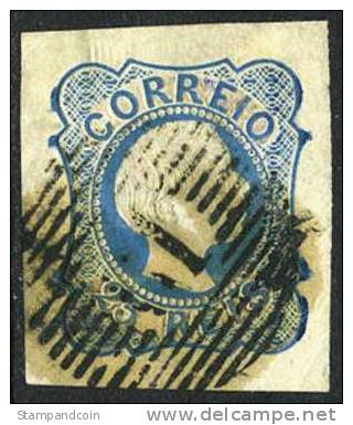 Portugal #6 SUPERB Used King Pedro V Of 1855 - Usati