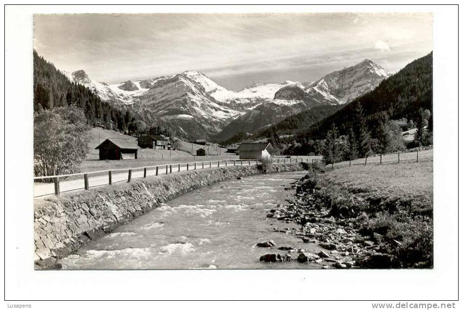 OLD FOREIGN 2802 - SUISSE SWISS SWITZERLAND - Gstaad, M. Wildhorn Et Spitzhorn - Gstaad