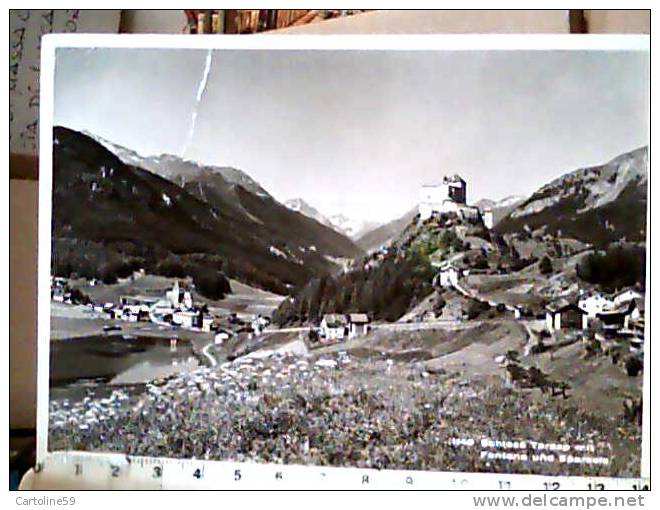 SUSSE SVIZZERA SCHWEIZ Unterengadin Schlos Tarasp FONTANA Und SPARSELS  VB1958  CC4361 Pieghina - Tarasp