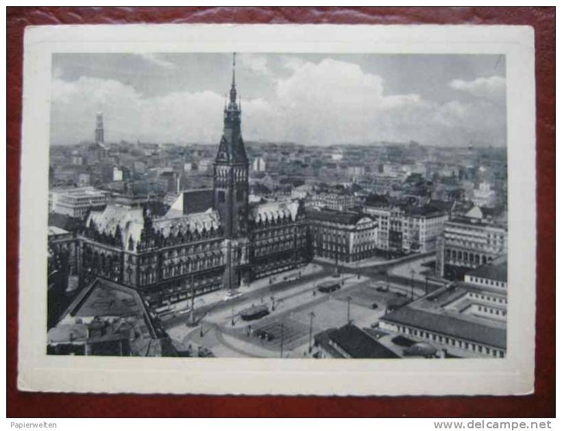 Hamburg - Rathaus Rathausmarkt - Mitte