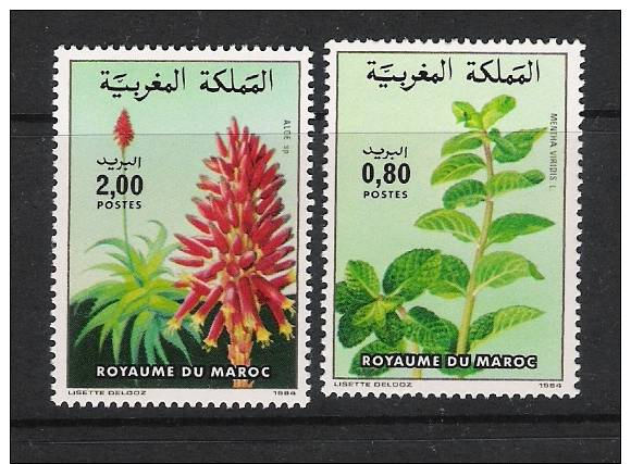 MOROCCO 1984 = SG 301  MNH Morroco Flowers / 2 - Morocco (1956-...)