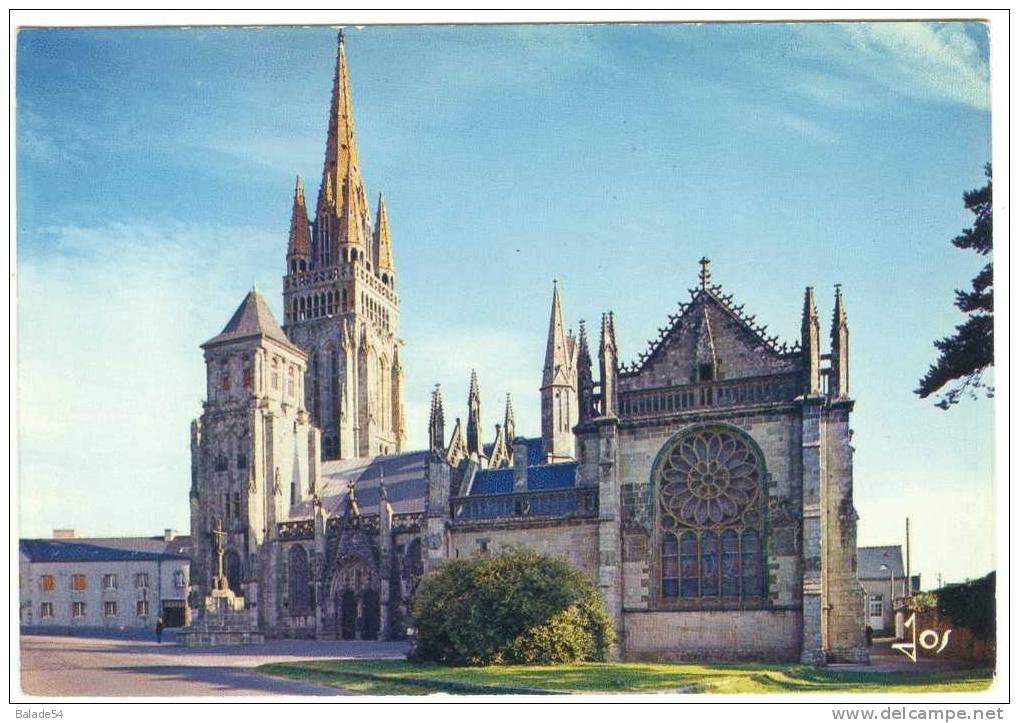 CPSM LE FOLGOET - La Basilique Notre-Dame - Le Folgoët